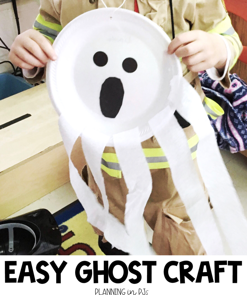 Easy Ghost Craft for Halloween