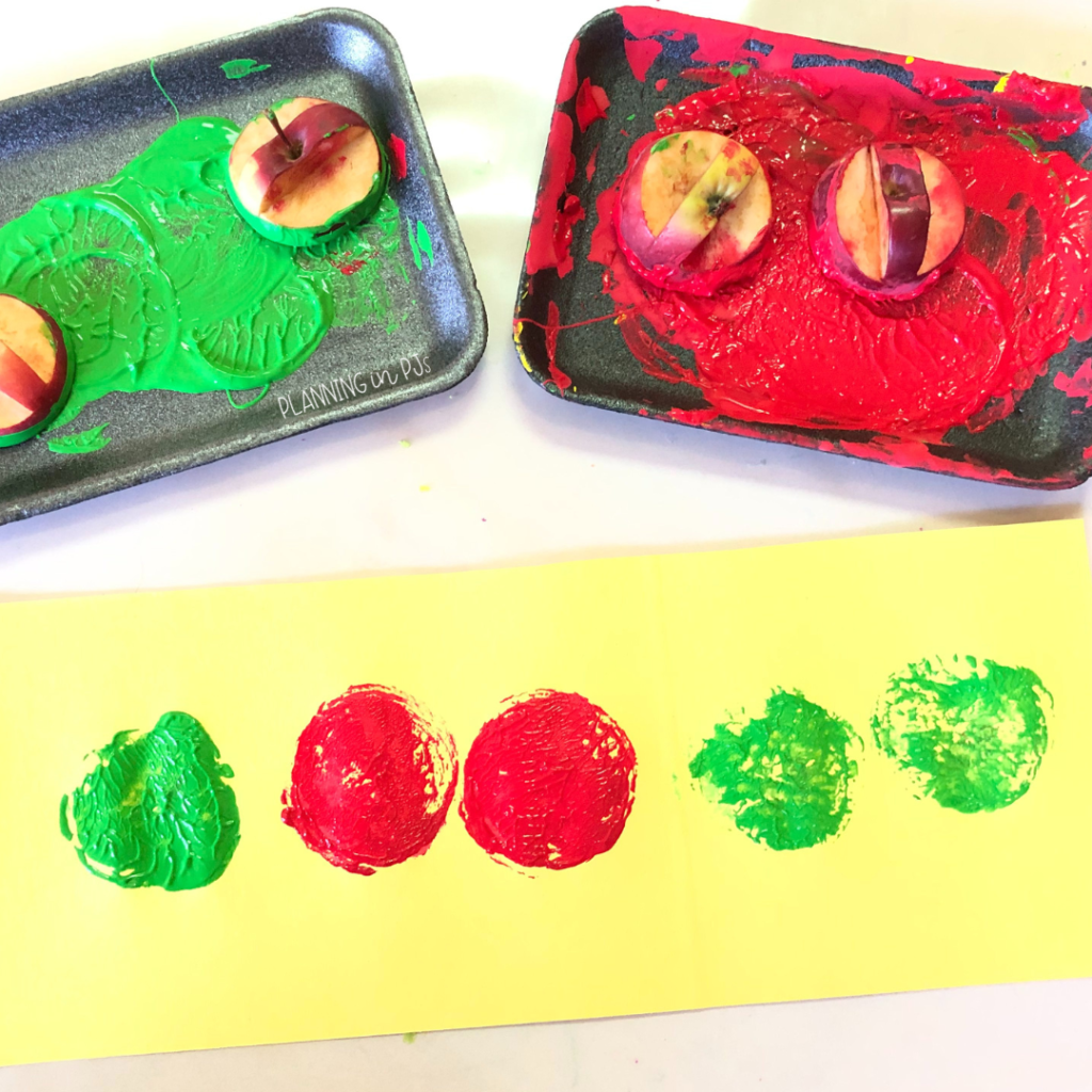 Apple stamping patterns