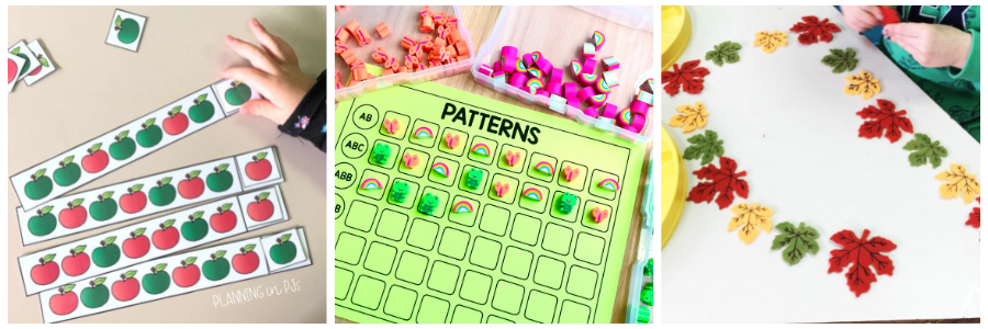 Pattern centers